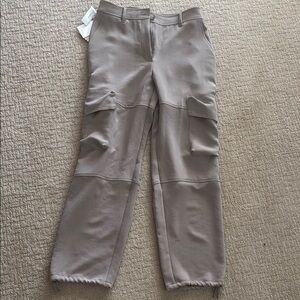Wilfred nomad taupe women cargo dress pants size 8 new with tags